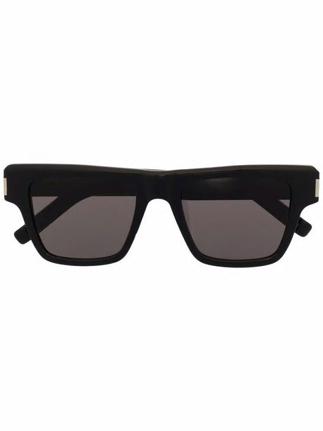 SAINT LAURENT Classic Black Acetate Sunglasses for Women