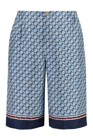 GUCCI Blue Silk Swimwear for Men - SS23