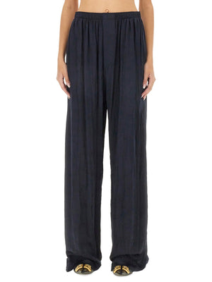 BALENCIAGA Oversized Silk Pyjama Pants - Size 36