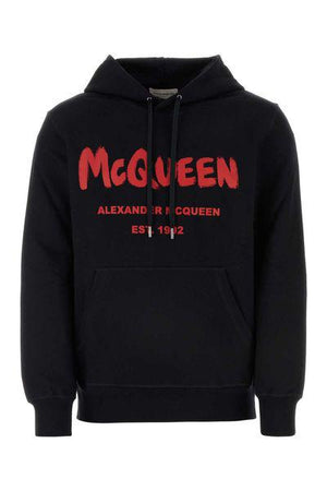 ALEXANDER MCQUEEN Graffiti Print Hoodie