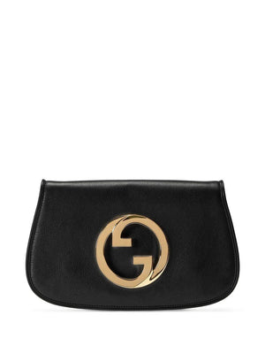 GUCCI Mini Shoulder Handbag with Gold Accent