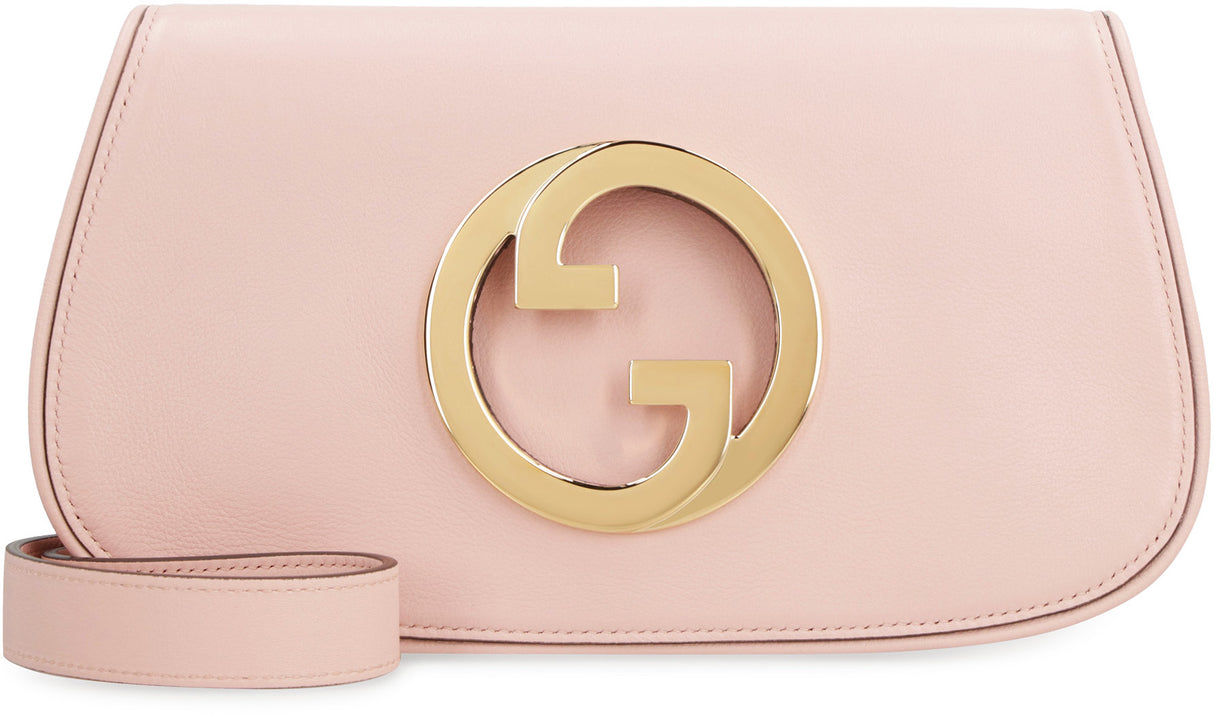 GUCCI Mini Shoulder Handbag with Gold Accent