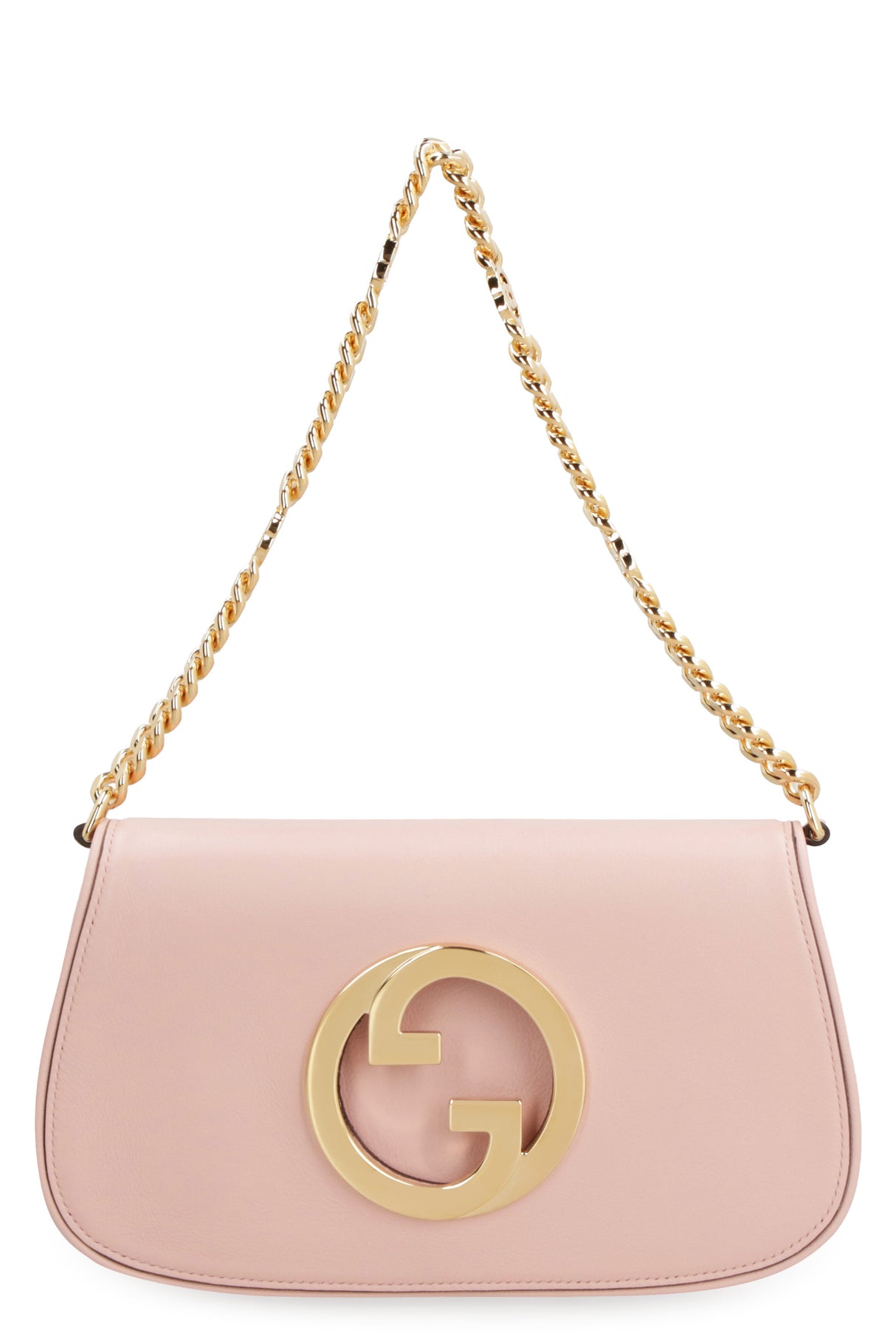 GUCCI Mini Shoulder Handbag with Gold Accent