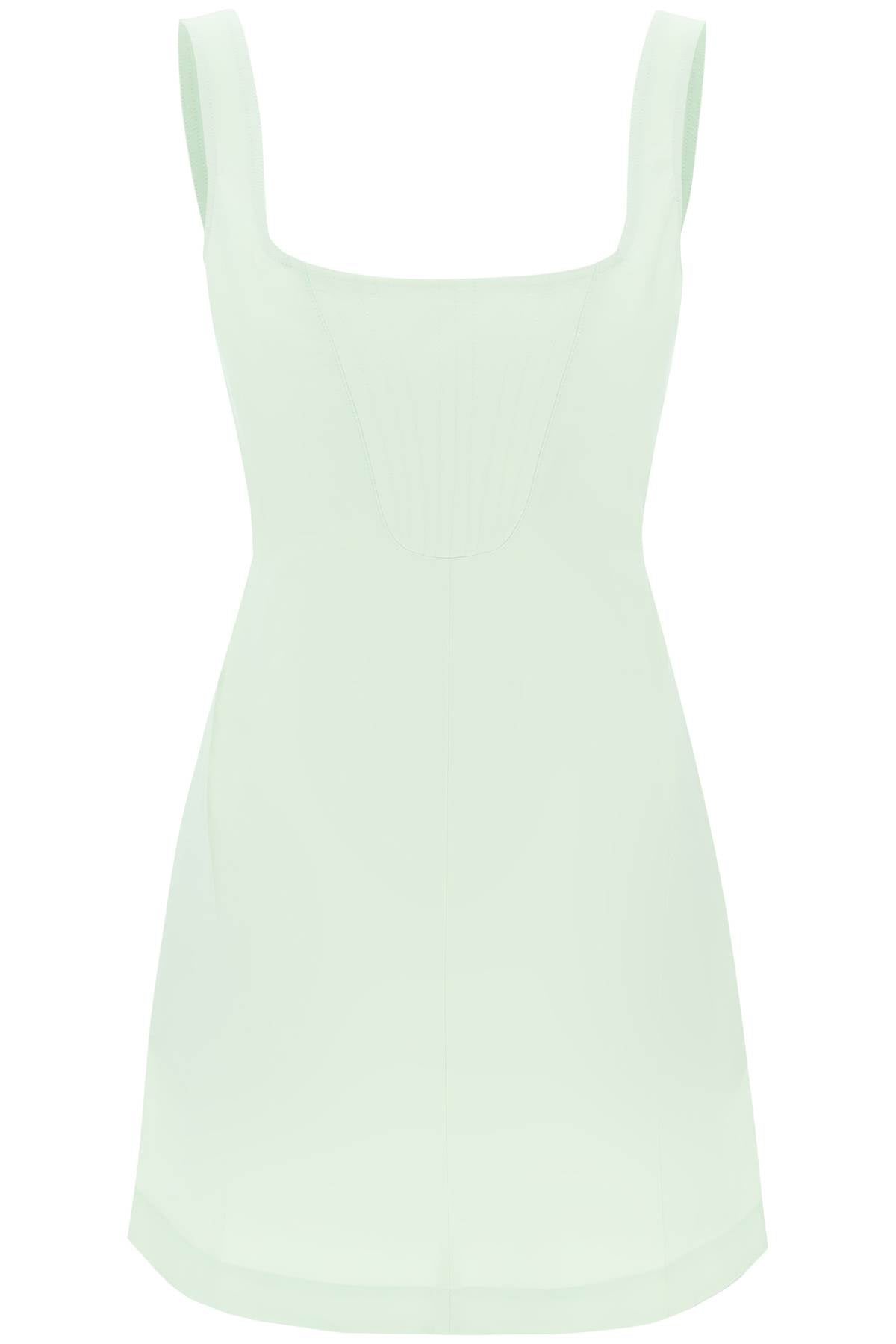 STELLA MCCARTNEY Green Corset-Style Dress for Women, SS24 Collection