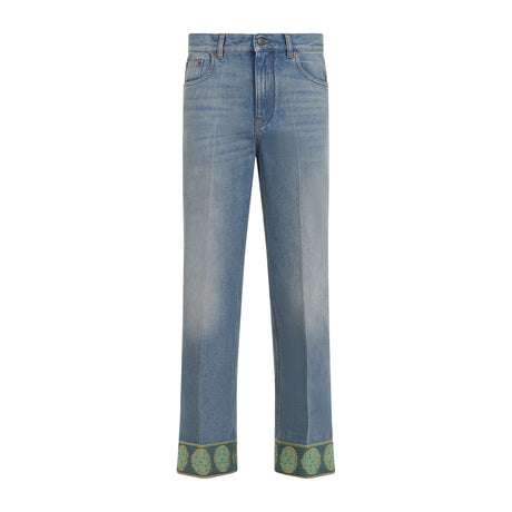 VALENTINO Stylish Denim Pants for Women - Perfect for Spring/Summer 2025