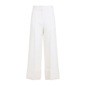 VALENTINO Chic Women's Wool Blend Pants - SS25