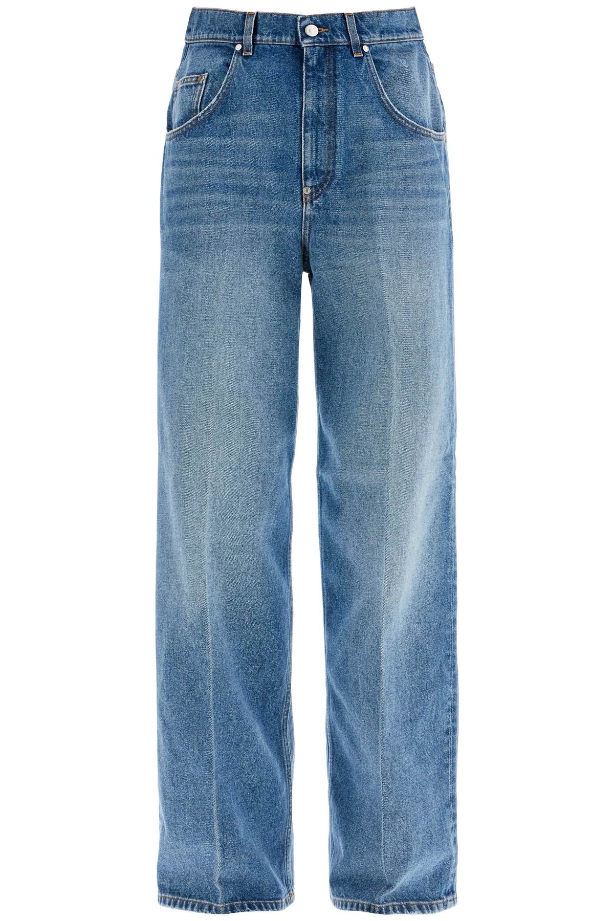 STELLA MCCARTNEY Straight Fit Distressed Denim Jeans - Size 26