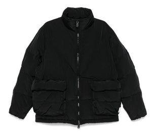 EMPORIO ARMANI Quilted Black Jacket for Men