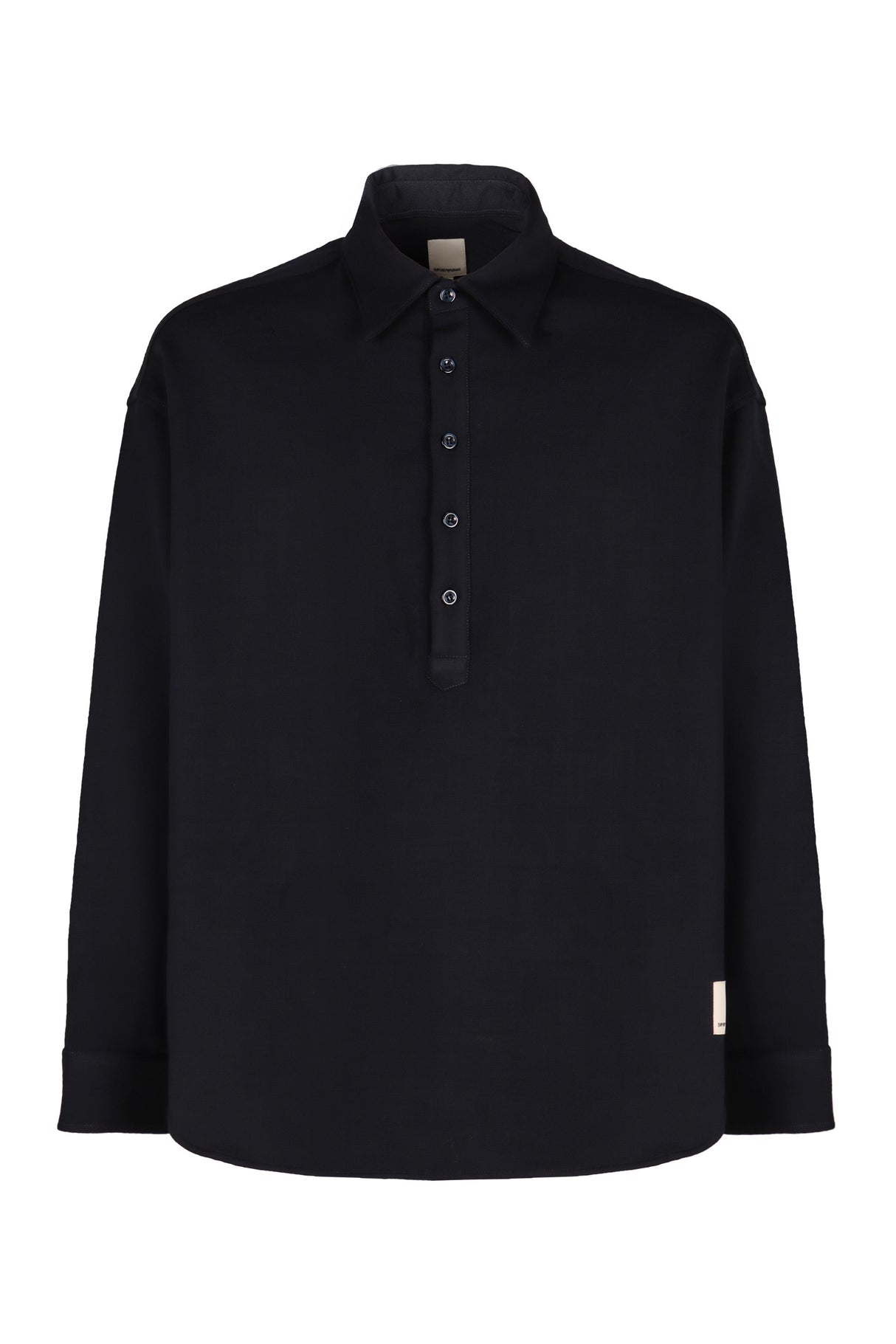 EMPORIO ARMANI Long Sleeve Shirt with Stylish Collar and Cuffs