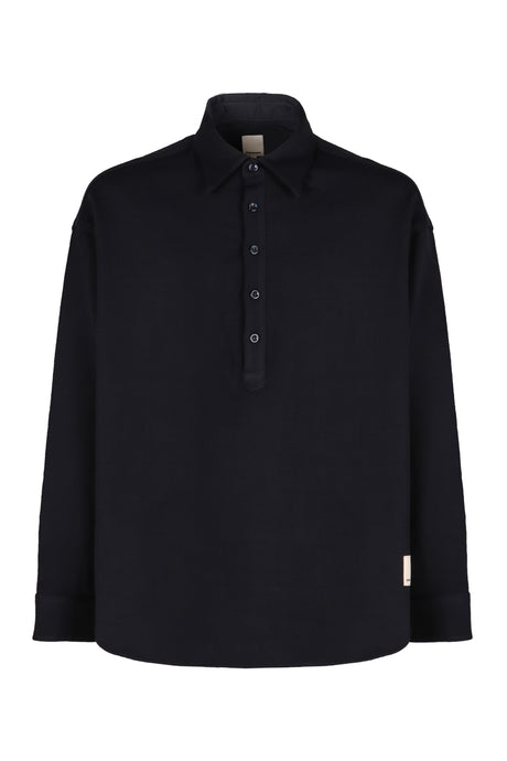 EMPORIO ARMANI Long Sleeve Shirt with Stylish Collar and Cuffs