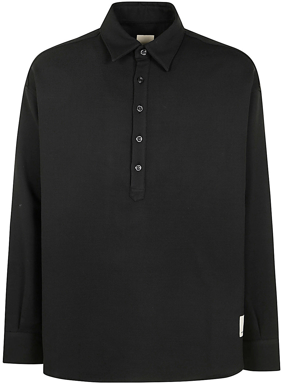 EMPORIO ARMANI Elegant Men's Long Sleeve Shirt