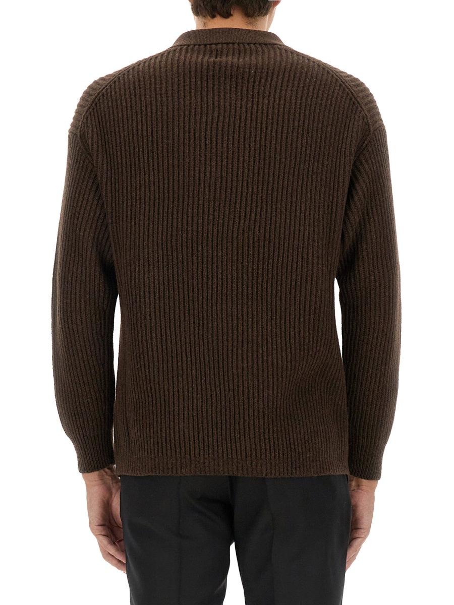 EMPORIO ARMANI Cozy Wool Blend Sweater for Men