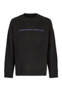 EMPORIO ARMANI Wool-Blend Crew-Neck Sweater