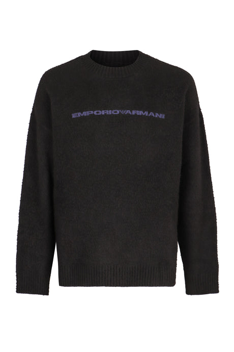 EMPORIO ARMANI Sophisticated Wool Sweater for Men - FW24