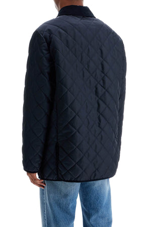 VALENTINO GARAVANI Men's Quilted Jacket with Vlogo - Hip-Length Fit