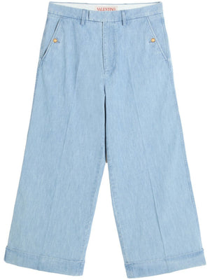 VALENTINO Denim Trousers for Men - SS25 Collection