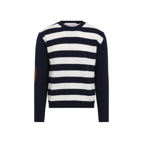 VALENTINO Luxury Wool and Cashmere Pullover for Men