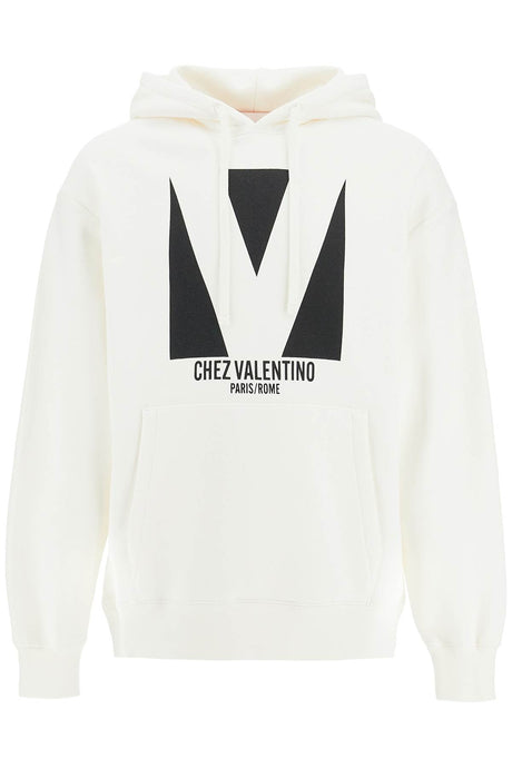 VALENTINO GARAVANI Oversized Graphic Hoodie - Size M