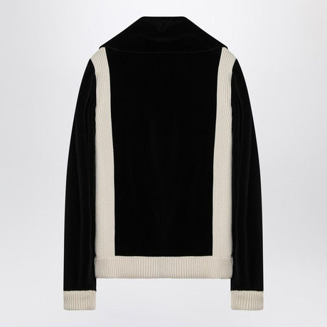 VALENTINO Stylish Chenille Sweatshirt with Contrast Details