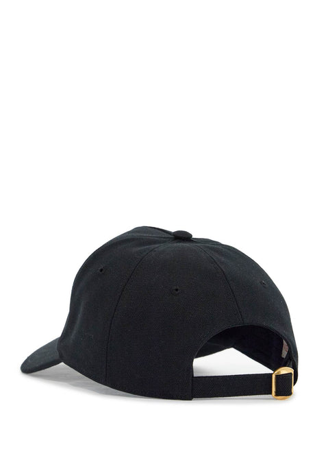 VALENTINO GARAVANI Adjustable Baseball Cap with Butter Logo