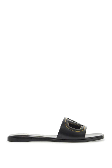 VALENTINO GARAVANI Cut-Out Vlogo Slide Sandals