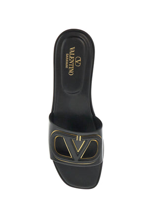 VALENTINO GARAVANI Cut-Out Vlogo Slide Sandals