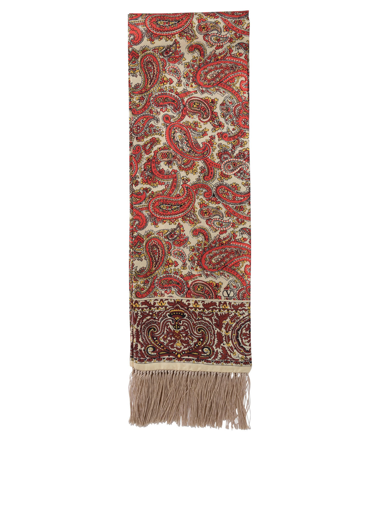 VALENTINO GARAVANI Luxurious Wool Scarf for Men - Spring Summer Collection 2025