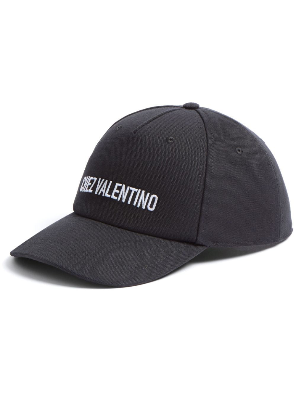 VALENTINO Classic Black Baseball Hat for Men