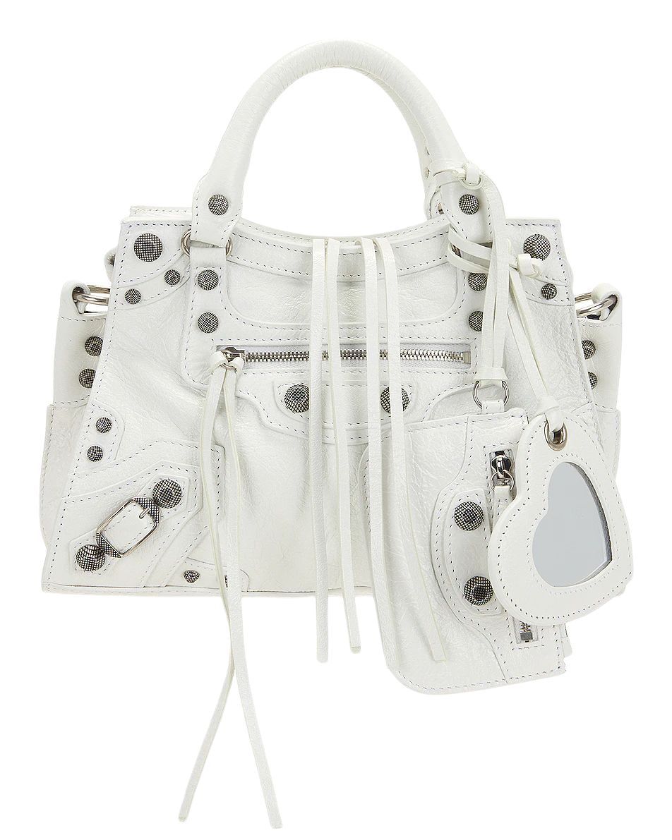 BALENCIAGA Mini Chic Leather Handbag