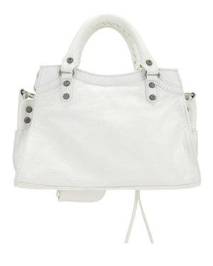 BALENCIAGA Mini Chic Leather Handbag