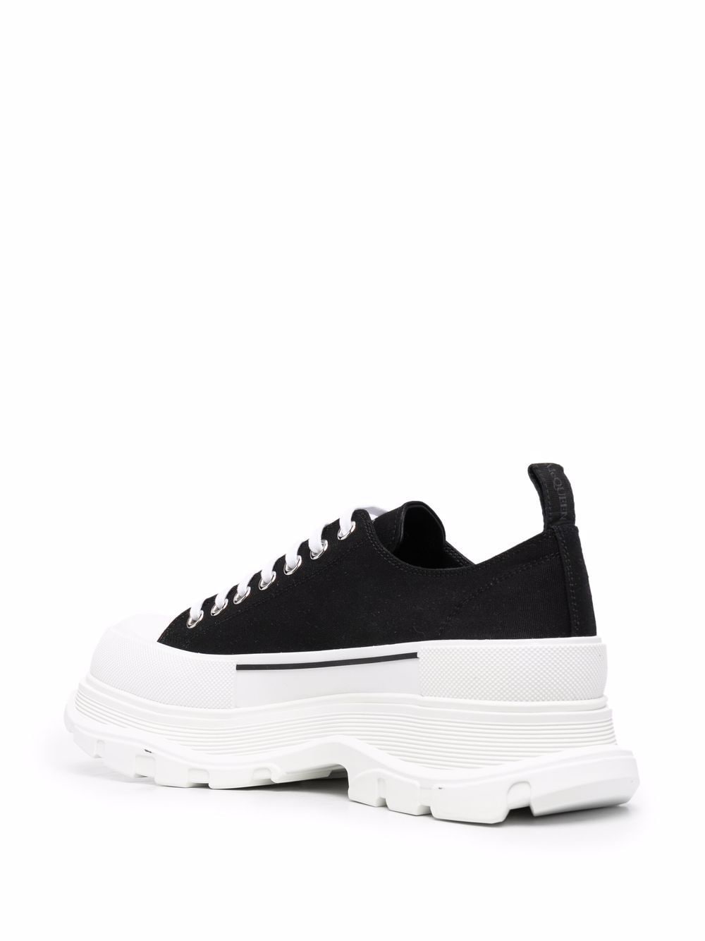 ALEXANDER MCQUEEN Low Lace-Up Tread Slick Shoes for Men