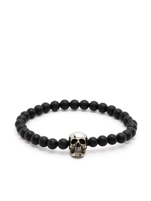 ALEXANDER MCQUEEN Skull Bead Bracelet for Men