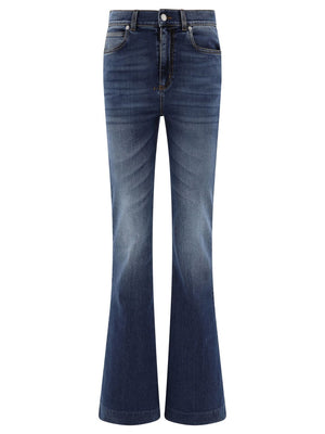 ALEXANDER MCQUEEN High-Rise Bootcut Jeans