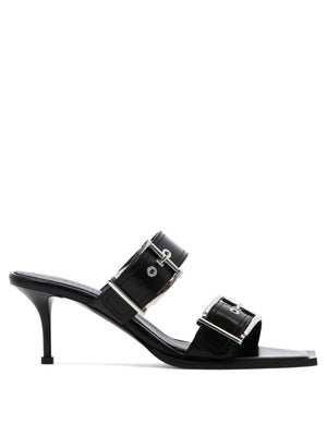 ALEXANDER MCQUEEN Elegantly Crafted Leather Sandals for Women