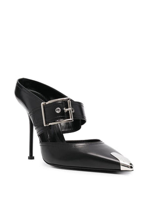 ALEXANDER MCQUEEN Classy and Chic Boxcar Pumps - Genuine Leather