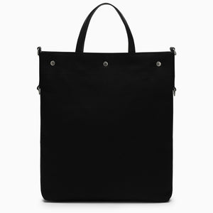 SAINT LAURENT Classic Black Canvas Tote Handbag for Men - FW23 Collection