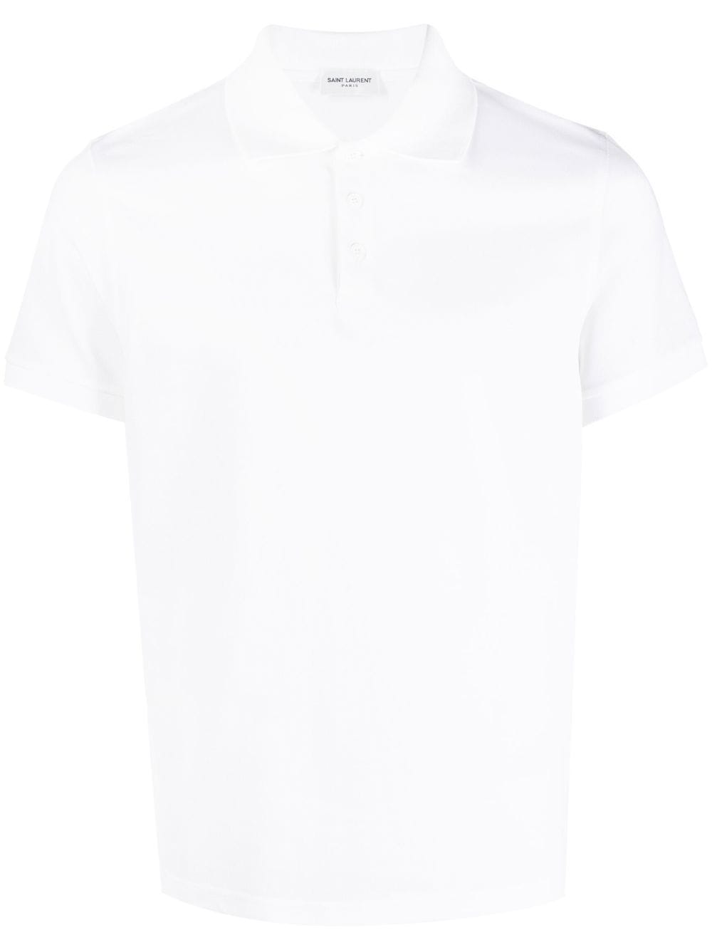 SAINT LAURENT Classic Cotton Polo Shirt for Men