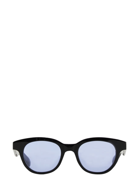 ALEXANDER MCQUEEN Chic Round Acetate Sunglasses