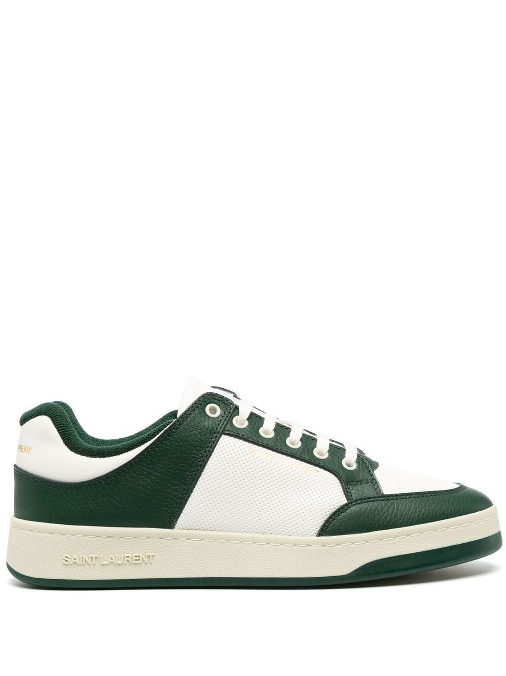 SAINT LAURENT Low-Top Leather Sneakers for Men