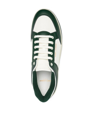 SAINT LAURENT Low-Top Leather Sneakers for Men