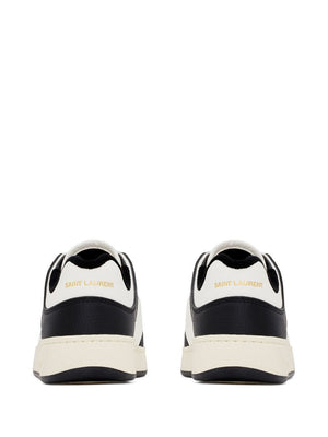 SAINT LAURENT Coffee White Nero Men's Sneakers