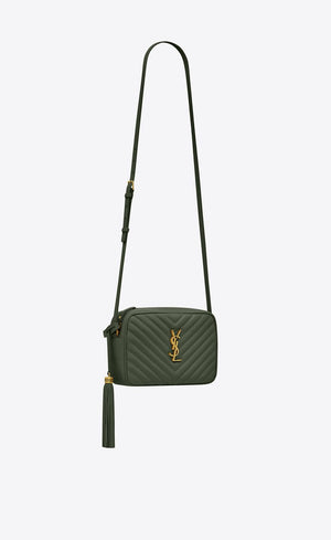 SAINT LAURENT New Green Calf Skin Shoulder & Crossbody Bag for Women