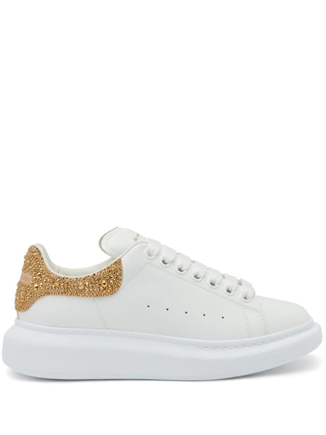 ALEXANDER MCQUEEN Premium 100% Leather Women's Sneakers