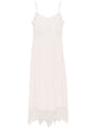 SIMONE ROCHA Elegant Powder-Pink Silk-Blend Mini Dress with Adjustable Straps