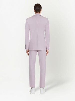 ALEXANDER MCQUEEN Dapper Pale Lilac Shoulder Jacket for Men