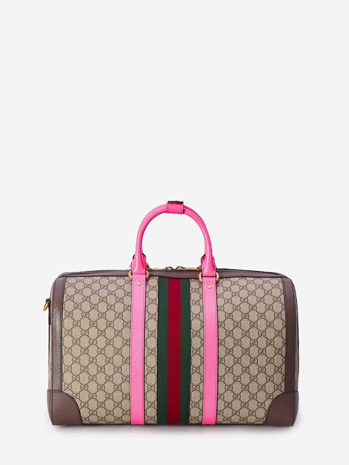 GUCCI Savoy Supreme Canvas Duffle - 44x28.5x24.5 cm