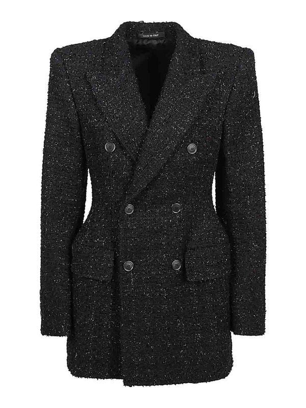 BALENCIAGA Classic Double-Breasted Blazer Jacket for Women