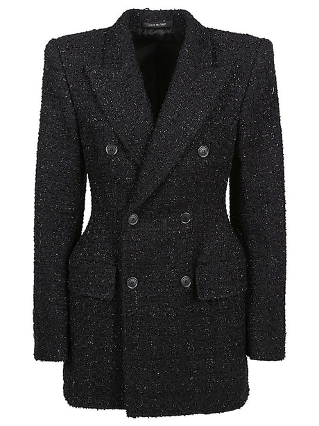 BALENCIAGA Classic Double-Breasted Blazer Jacket for Women