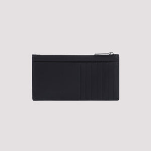 BOTTEGA VENETA Mini Intrecciato Zippered Card Case, 6.3 x 3.3 Inches