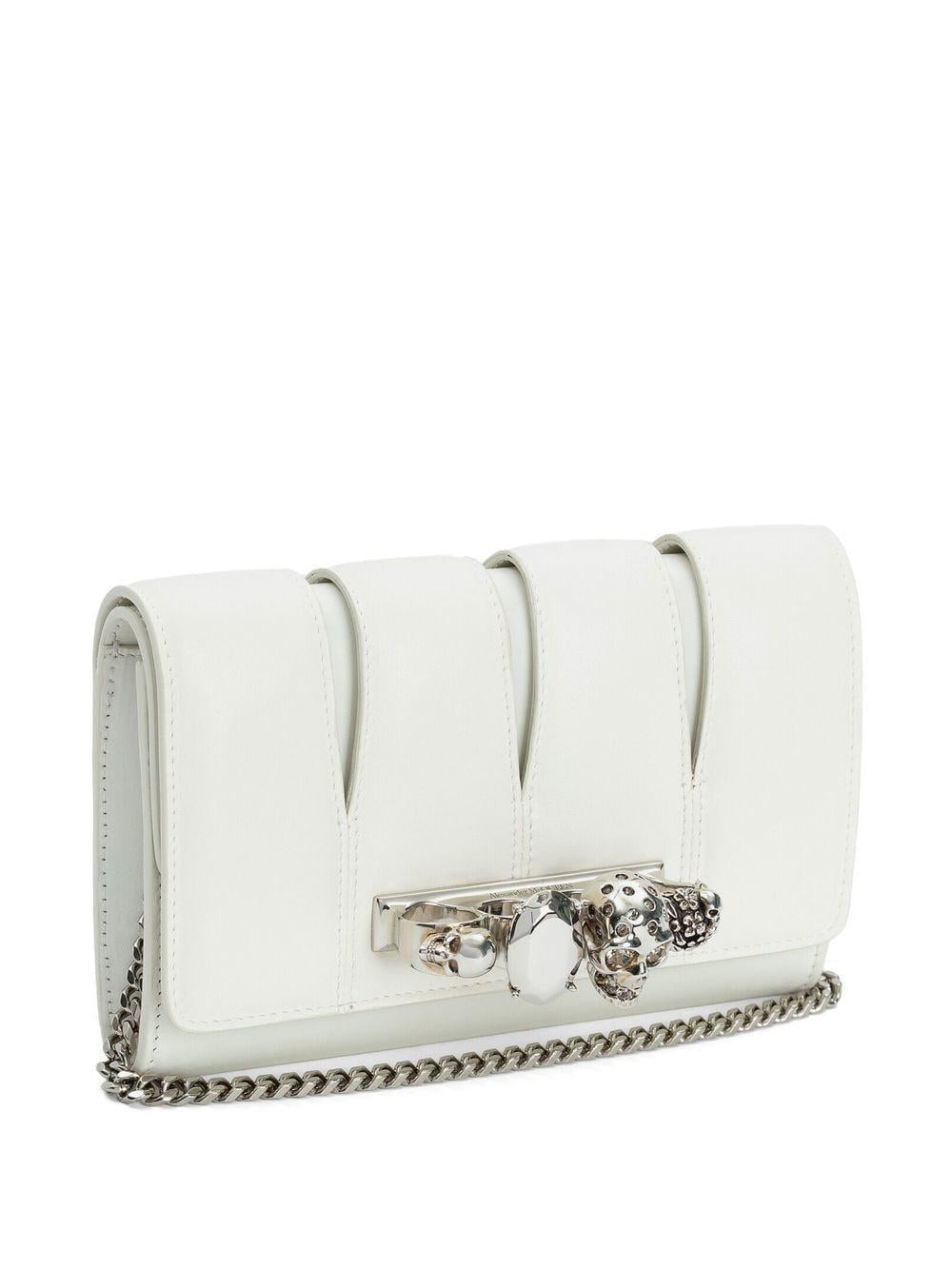 ALEXANDER MCQUEEN 2024 Women's White Shoulder Bag - Trendy 24SS Fashion Accessory